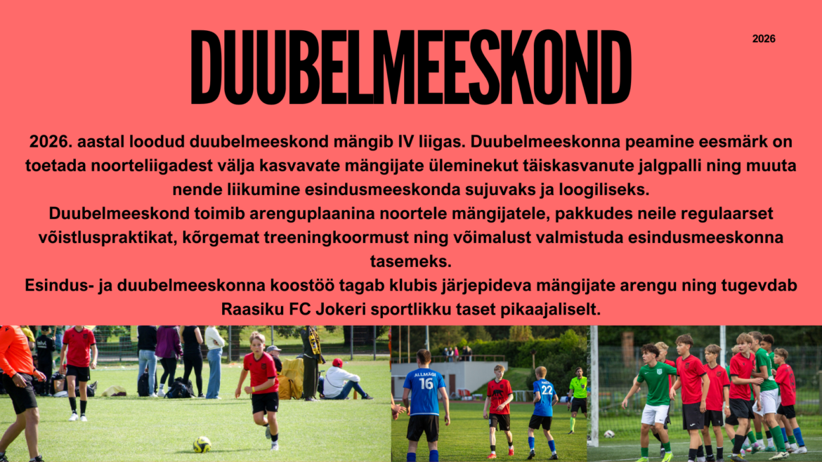 Raasiku FC Jokeri duubelmeeskond
